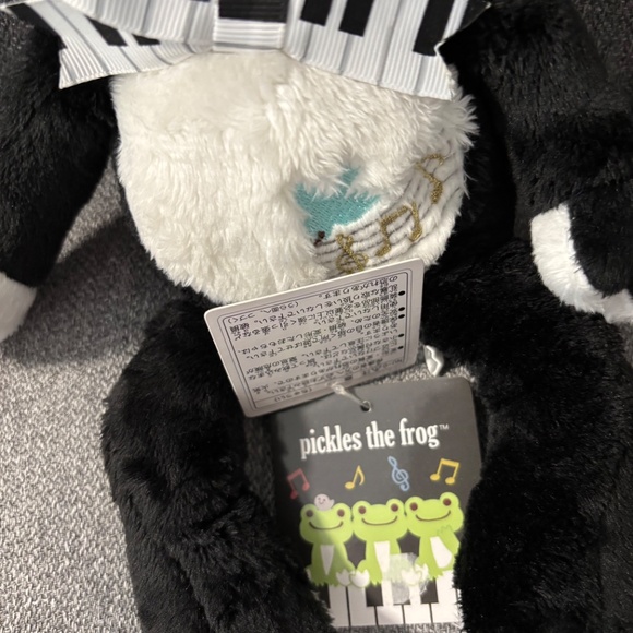 Pickles the frog Plush doll dark piano - Picture 4 of 4